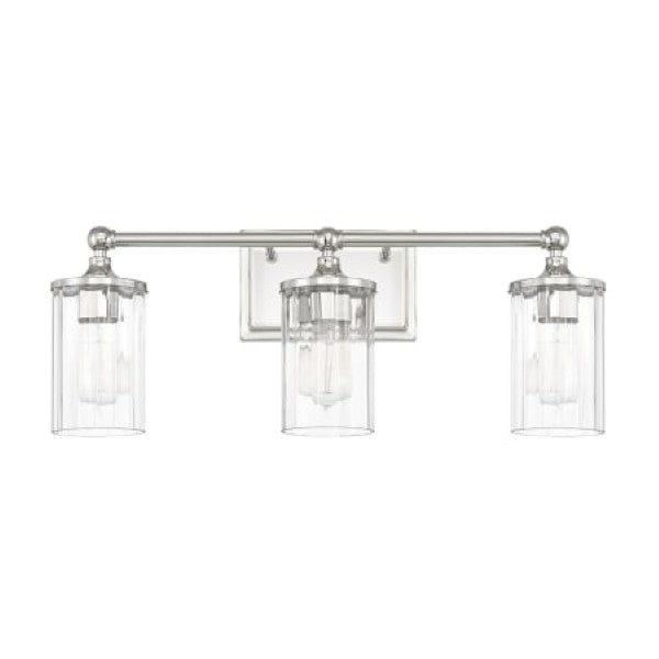 Capital Lighting 120731PN-423 Camden 3 Light 24" Wide Bathroom Vanity Light