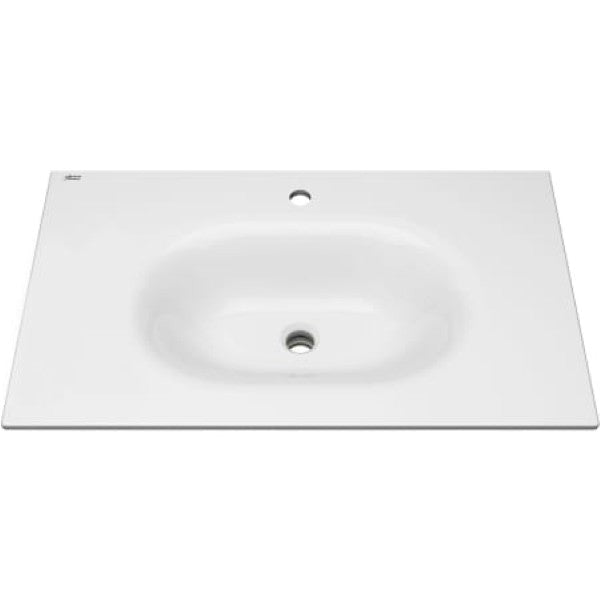 American Standard 1298001.020 Studio S 33" Vitreous China Vanity Top with Pre-Drilled Single Faucet Hole