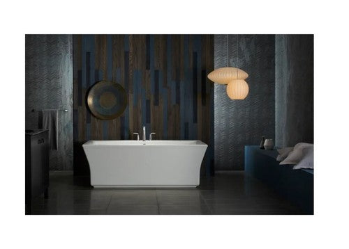 Kohler K-6367-0 Stargaze Freestanding Bathtub, 72" x 36" - White