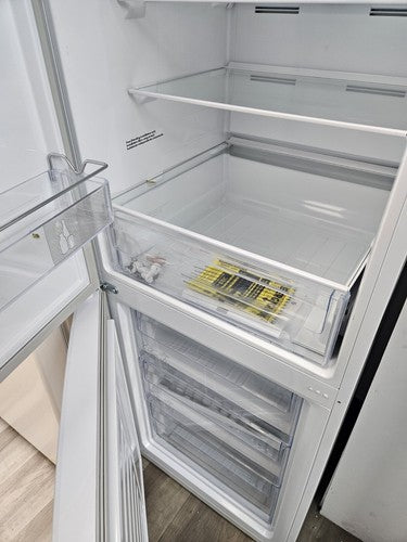 Summit Appliance FFBF241WLHD 24" Wide Bottom Freezer Refrigerator, White; Left H