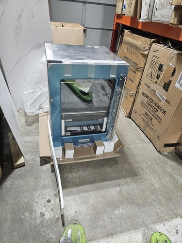 KitchenAid KUBL314KSS 24" Beverage Center with Glass Door. 2 Minor Dings