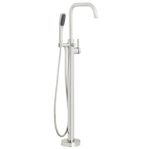 Miseno MTF194 Floor Mounted Tub Filler with Single Function Hand Shower
