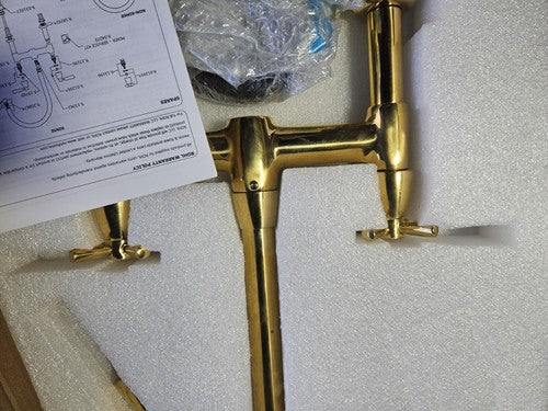 Rohl Perrin & Rowe U.4278X-ULB-2 Holborn Bridge Faucet With Sidespray