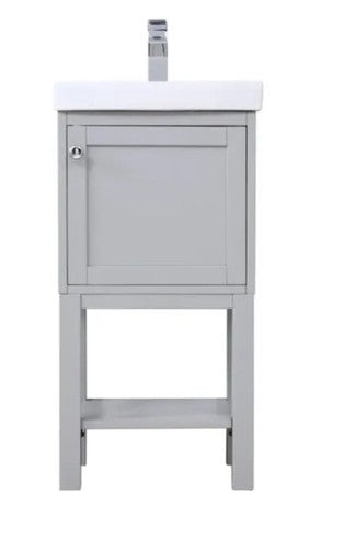 Elegant Lighting VF2518 Mason 18" - Grey
