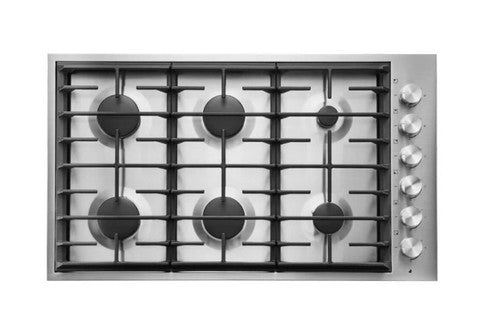 JennAir 36" Stainless Steel Gas Cooktop - JGC7636BS