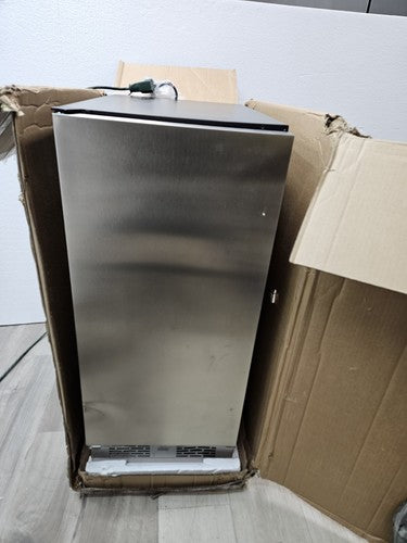 AFR152SSLH 15 Inch Wide Compact Refrigerator with LED Lighting HAS DENTS