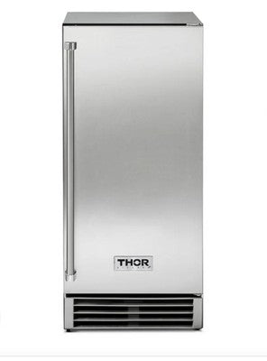 Thor Kitchen TIM1501 15 Inch Built-In Ice Maker - Stainless Steel