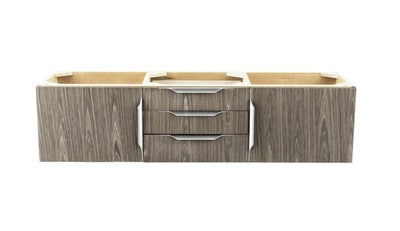 James Martin Vanities 389-V59D-AGR-A Columbia 59" Double Wall Mounted
