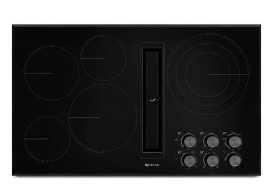 Jenn-Air JED3536GB 36" Black 5 Element Downdraft Electric Cooktop BLACK