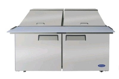Atosa MSF8307GR 60" Mega Top Salad Sandwich Prep Station Table 24 Pan,17.2 Cu.Ft