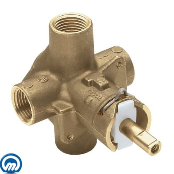 Moen 2510 1/2 Inch IPS Posi-Temp Pressure Balancing Rough-In Valve (No Stops)
