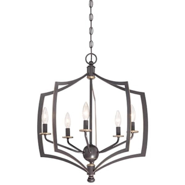 Minka Lighting 4375-579 5 Light Single Tier Chandeliers from the Middletown Collection