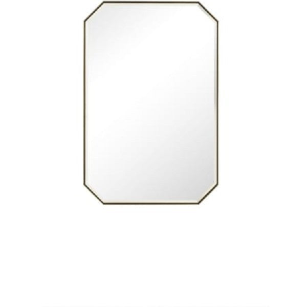 James Martin Vanities 715-MO24-CB Rohe 24"W x 36"H Geometric Beveled Frameless Wall Mounted Bathroom Mirror
