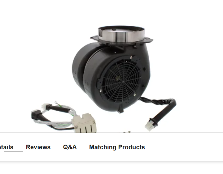 Zephyr CBI-290C 200 to 290 Internal Range Hood Blower with 3 Speeds