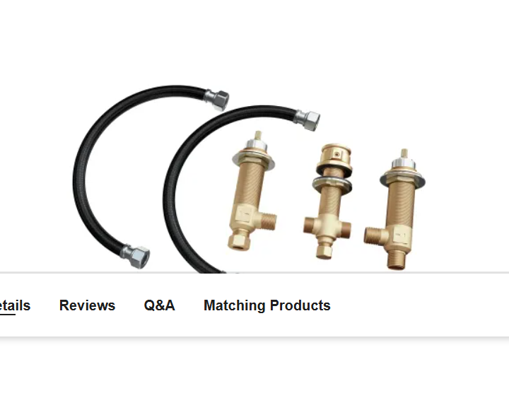 Signature Hardware SH674163 3 Hole Roman Tub Filler Rough-In Valve