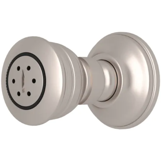 Rohl 1095/8STN 2 Function Round Brass Body Spray
