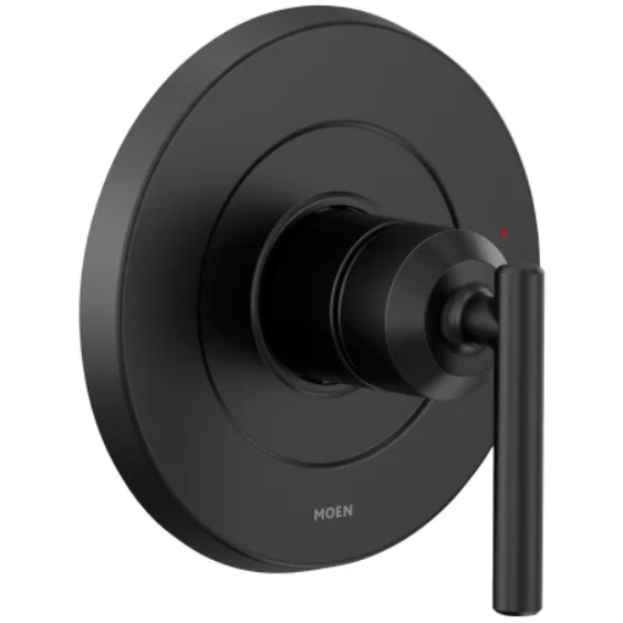 Moen UT2901BL Gibson Pressure Balanced Valve Trim Only with Single Lever Handle - Less Rough In