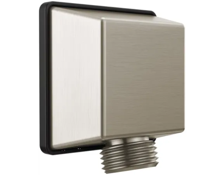 Delta 50570-SS #34 Square Wall Supply Elbow for Hand Shower Hose Connection