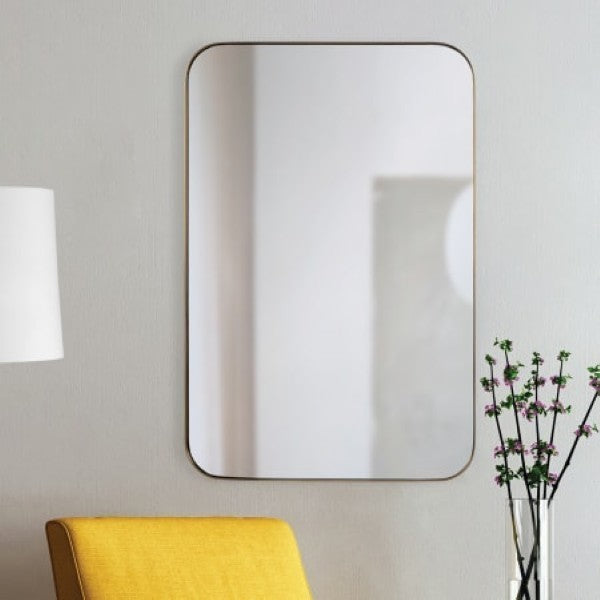 Ren Wil MT2416 24" W x 36" H Rectangular Framed Bathroom Mirror