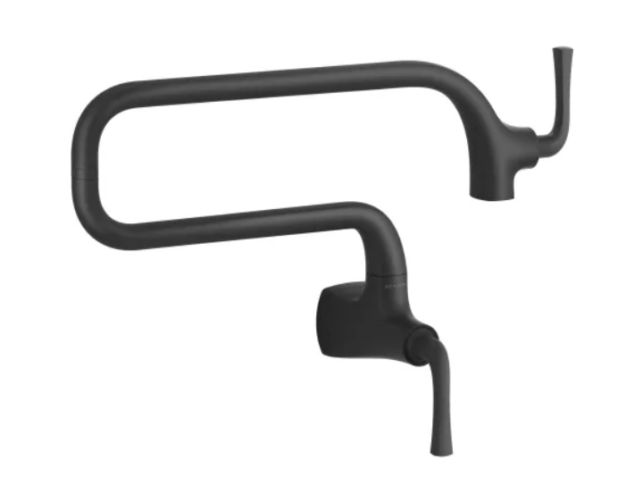 Kohler K-22066-BL Graze 3.2 GPM Wall Mounted Single Hole Pot Filler