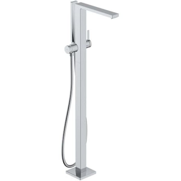Hansgrohe 73445001 Tecturis E Floor Mounted Tub Filler with Built-In Diverte