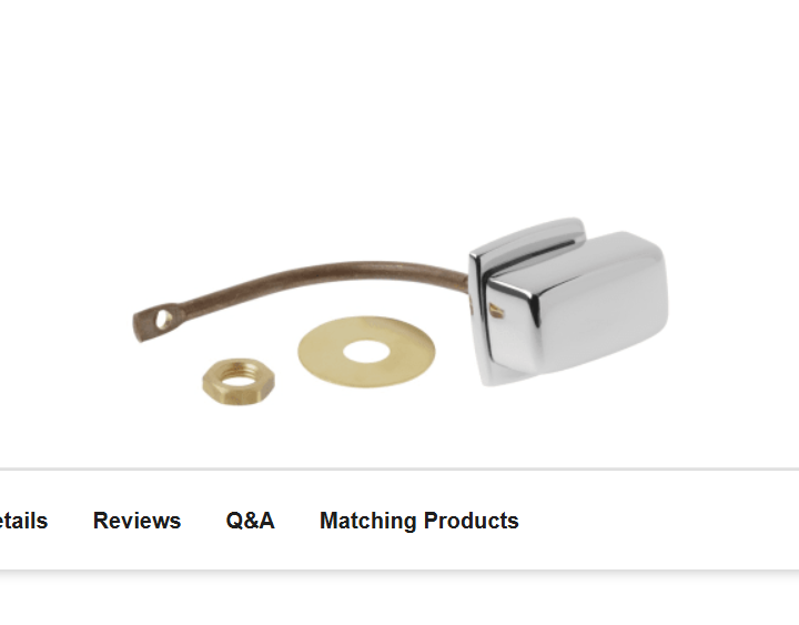 Kohler 81609-CP Replacement Trip Lever Arm Service Kit