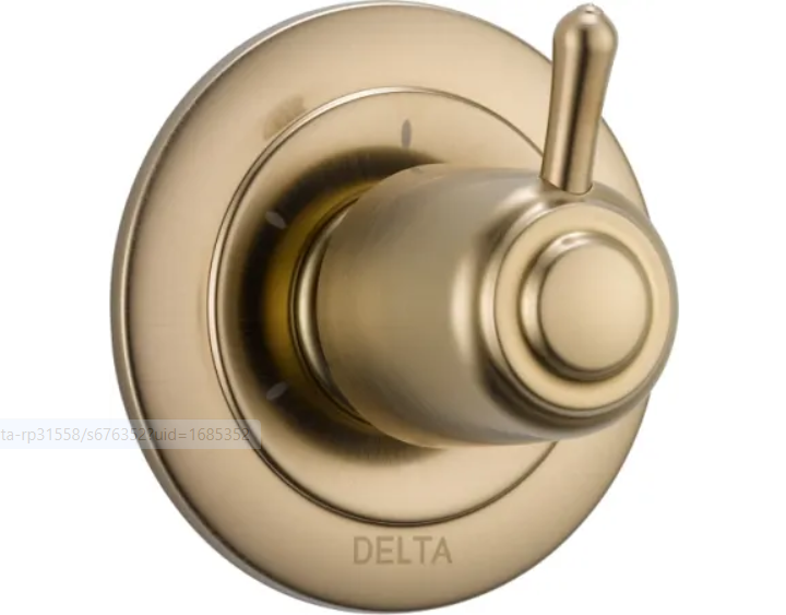 Delta T11800-CZ #3 Innovations Three Function Diverter Valve Trim Less Rough-In