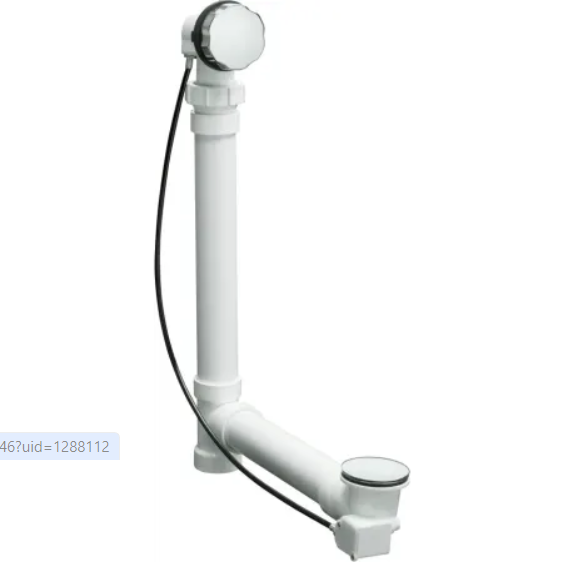 Kohler K-7213-CP Clearflo 1-1/2" Tub Drain Kit - with Overflow and PVC