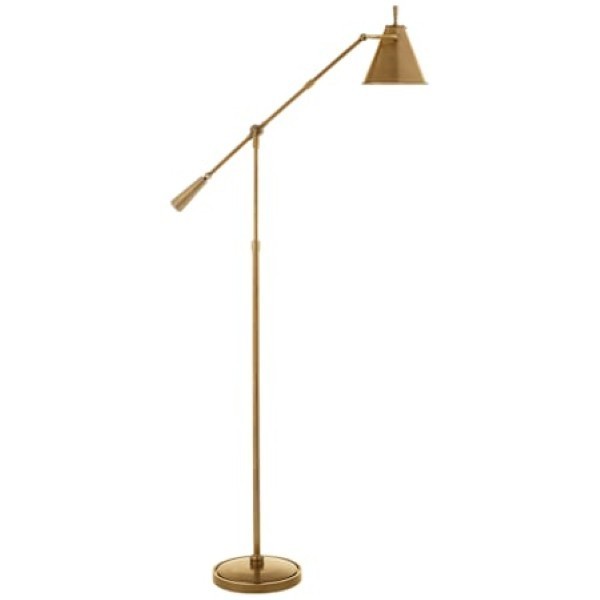 Visual Comfort TOB 1536HAB Goodman 45 - 80 Floor Lamp by Thomas O'Brien