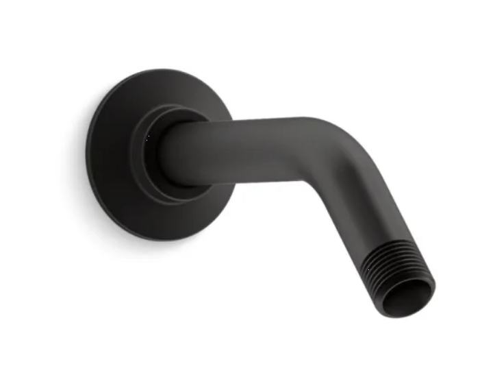 Kohler K-7397-BL MasterShower 7-1/2" Wall Mounted Shower Arm and Flange
