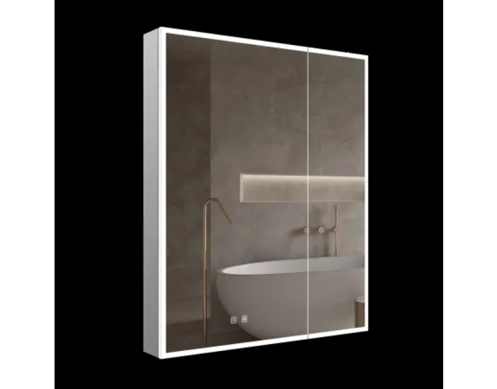 ICO Bath IJ1130 Jackson 30" x 36" Lighted Frameless Double Door Medicine Cabinet
