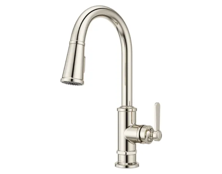 Pfister GT529-TDD Port Haven 1.8 GPM Single Hole Pull Down Kitchen Faucet