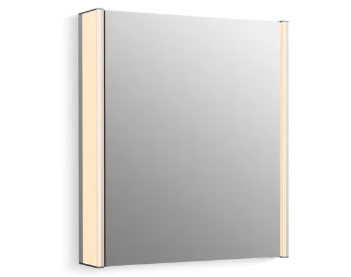 Kohler K-81145-SLE-DA1 Maxstow 22"W x 24"H Lighted Medicine Cabinet