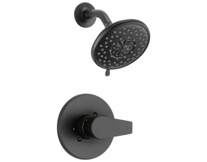 Peerless PTT14219-BL Xander Shower Only Trim Package with 1.5 GPM Multi Function Shower Head - Lifetime Limited Warranty