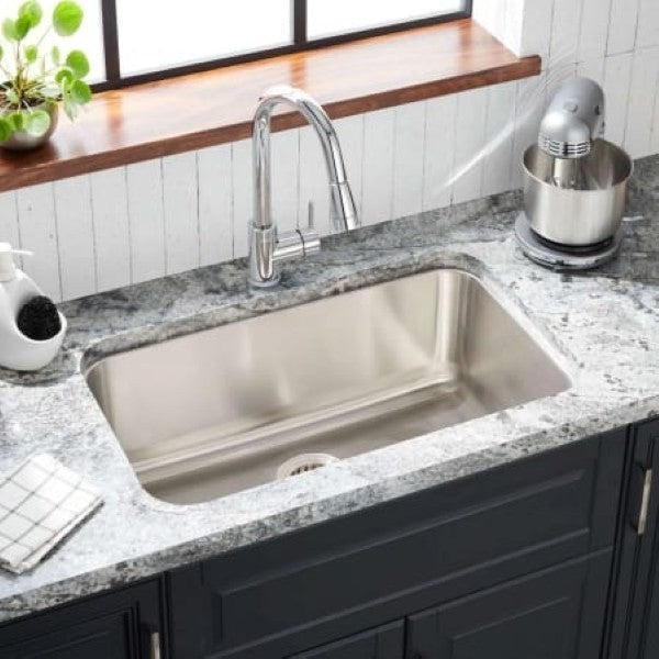 Signature Hardware SHCAUCA3018 Calverton 30 Drop In - Undermount Single Basi
