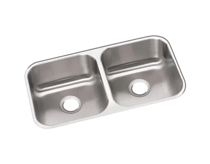 Elkay DXUH3118 #C101 Dayton 31-3-4" Undermount Double Basin Stainless Steel
