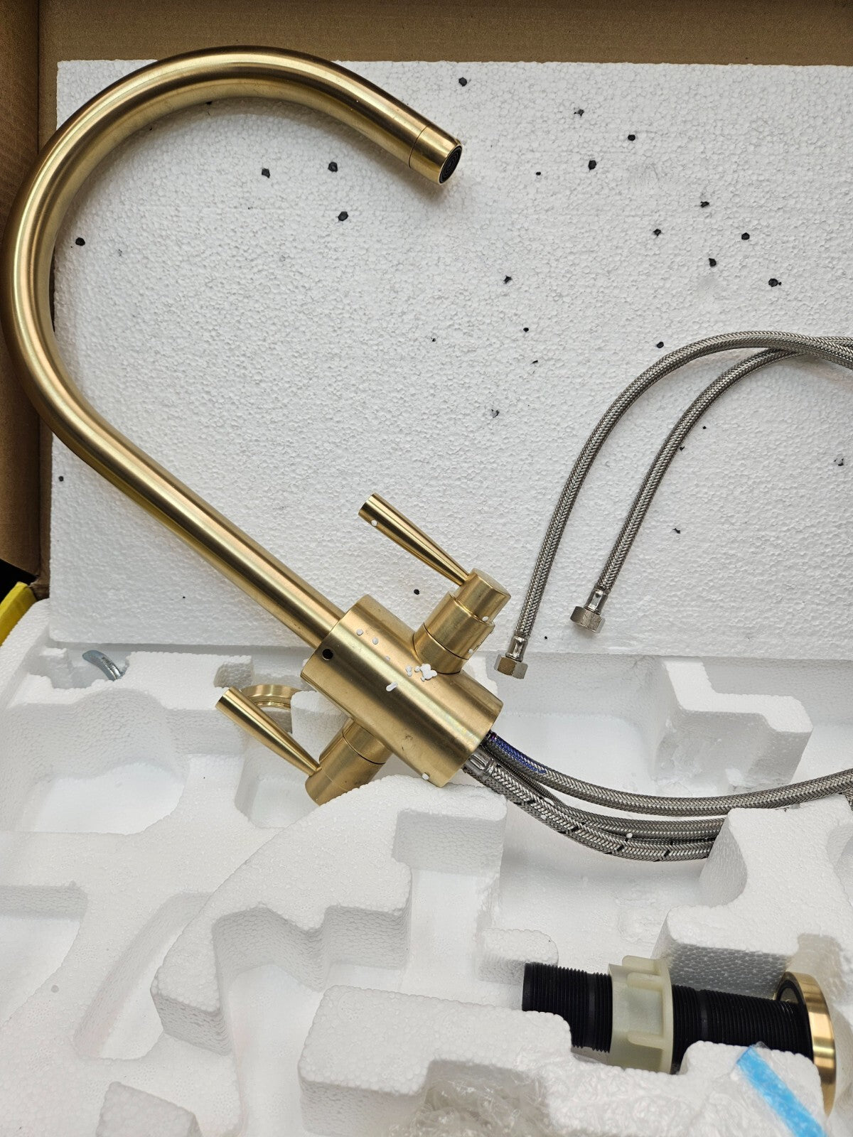 Perrin and Rowe U.4312LS-SEG-2 Single Hole Kitchen Faucet - Includes Side Spray