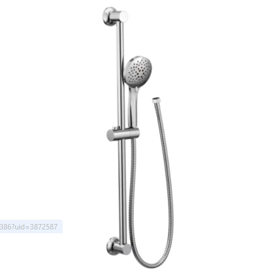Moen 3558EP Multi Function Hand Shower with Slide Bar - Includes Hose