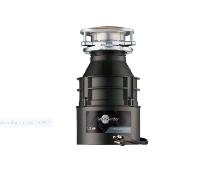 InSinkErator BADGER5WC Badger 1-2 HP Garbage Disposal with Soundseal Technology