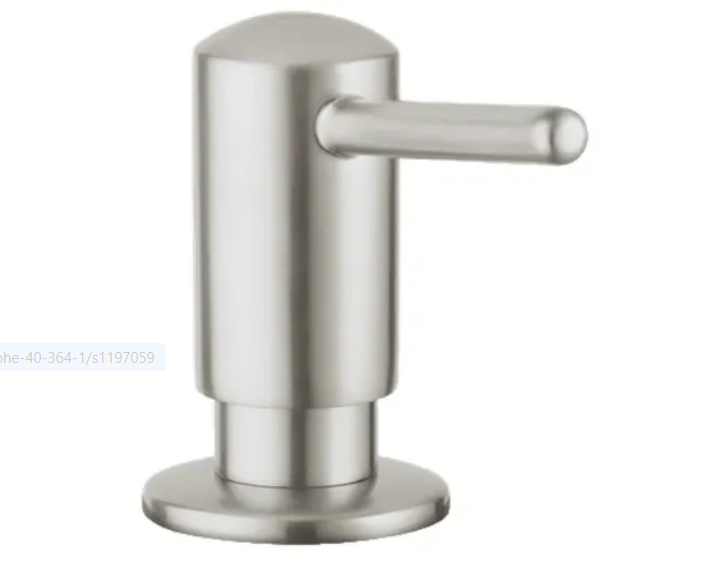 Grohe 40536DC0 #7 Timeless Soap or Lotion Dispenser with 15 Ounce Capacity