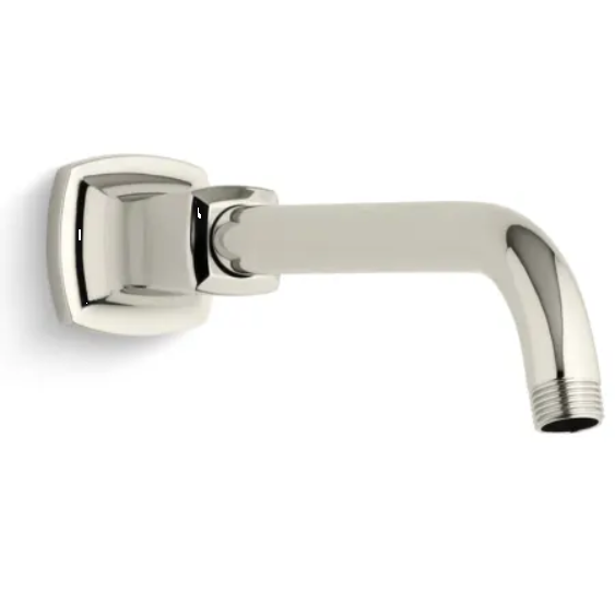Kohler K-16280-SN 10 Inch Shower Arm with 1/2 Inch Connection from Margaux Collection