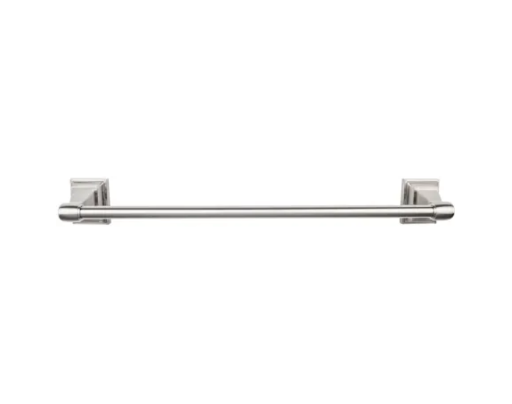 Top Knobs STK6BSN Stratton Bath 18 Inch Single Towel Bar