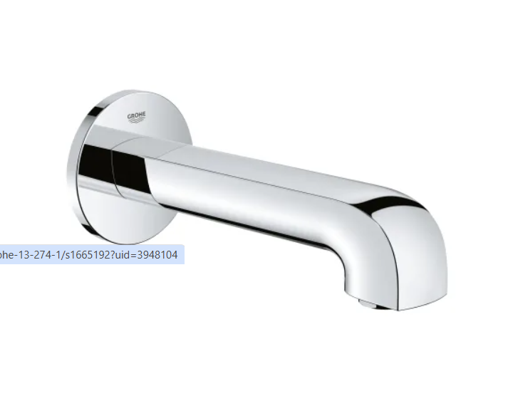 Grohe 13402000 Defined 6-7-8" Tub Spout