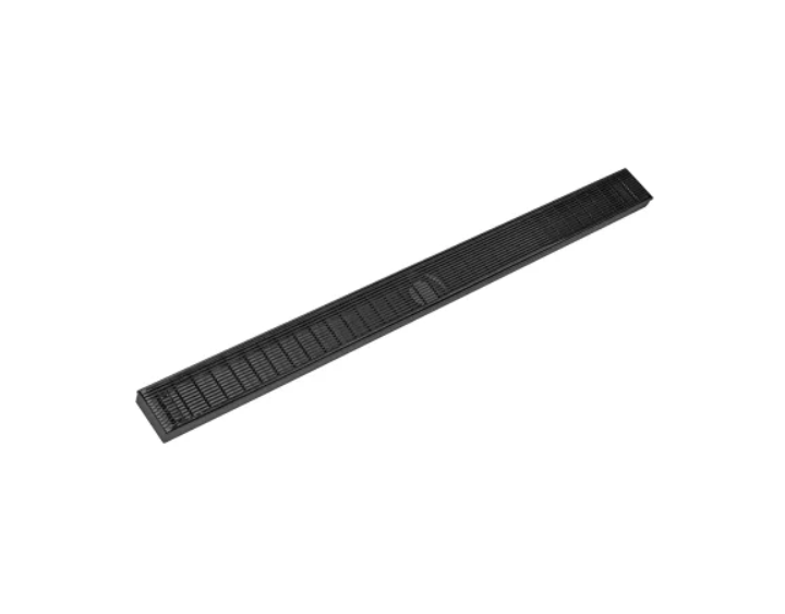Infinity Drain FXAS 6548 BK 48" FXAS 65 Linear Drain Kit with Wedge Wir