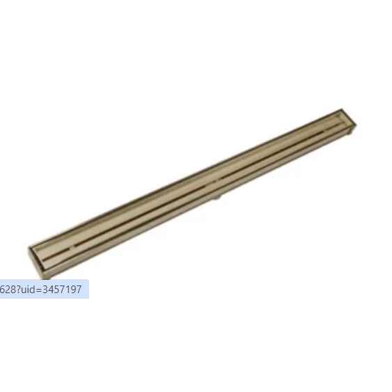 Infinity Drain STIF 6540 SB S-TIF 40" Drain Kit with Tile Insert Frame, Chann