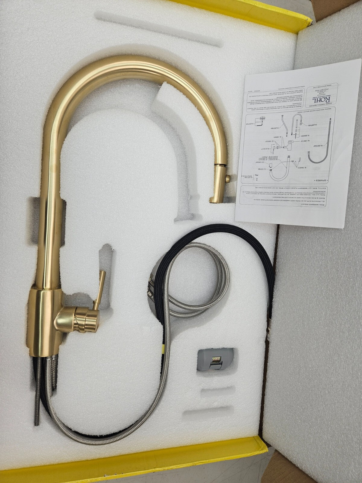 Perrin and Rowe U.4044SEG-2 Single Hole Pull Down Kitchen Faucet