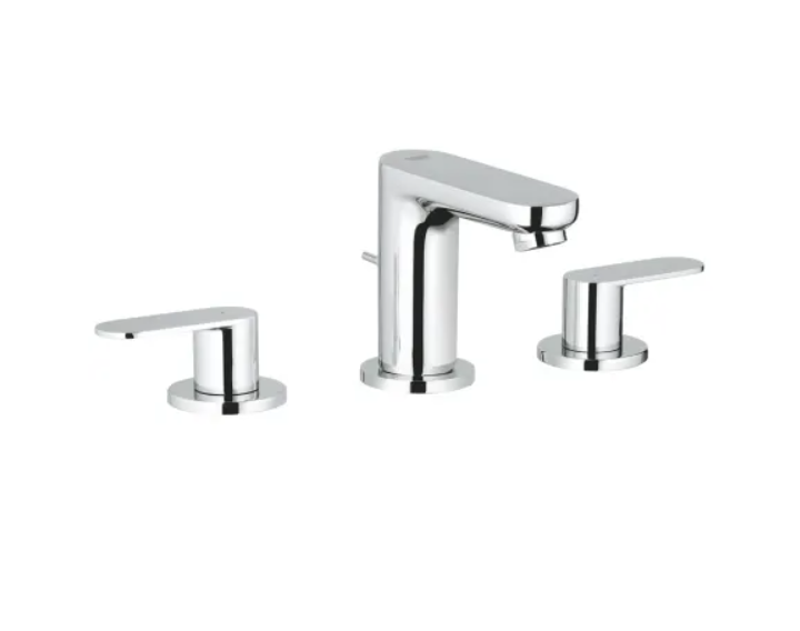 Grohe 2019900A Eurosmart 8-Inch Widespread 2-Handle S-Size Bathroom Faucet 1.2 GPM