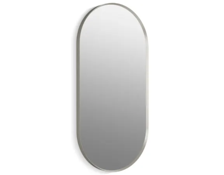 Kohler K-26051-BNL #C83 Essential 20-1-16" W x 40-1-16" H Modern Oval Framed