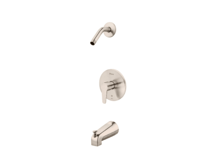 Pfister R89-070K Pfirst Modern Pressure Balanced Tub and Shower Trim Package - Less Showerhead