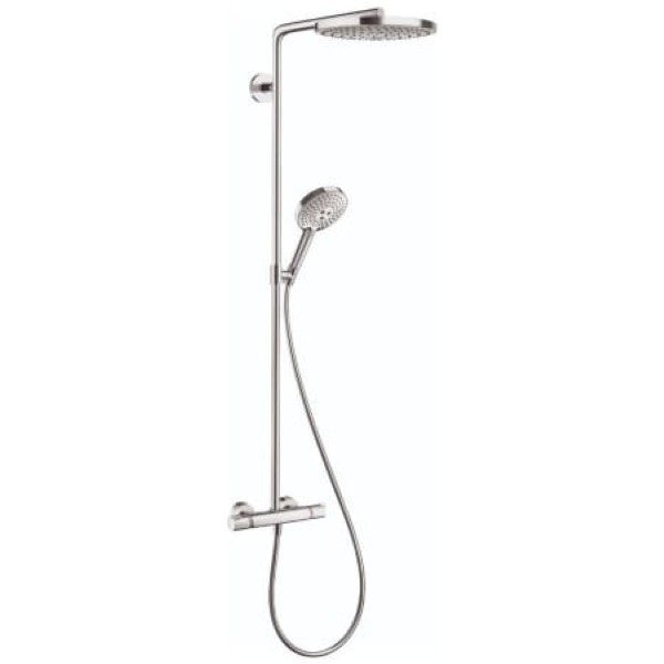 Hansgrohe 27129001 Raindance Select S Thermostatic Showerpipe 240 2-Jet, 2.5 GPM